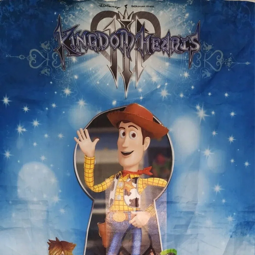 Kingdom Hearts 3 GameStop Exclusive Promotional Flag
